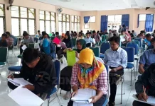 94 Dari 108 Peserta Ikut Tes Tertulis PPK Buton 94 Dari 108 Peserta Ikut Tes Tertulis PPK Buton