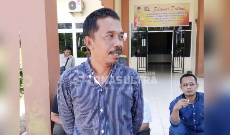 Ketua tim pemenangan Muliati, Abdul Hamid Bondoale