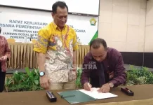 Beri Kepastian Perlindungan Jaminan Sosial Non ASN dan Aparatur Desa, BPJSTK Gandeng Pemda se-Sultra Beri Kepastian Perlindungan Jaminan Sosial Non ASN dan Aparatur Desa, BPJSTK Gandeng Pemda se-Sultra