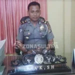 Motor Dominasi Pelanggar Lalulintas di Konsel Kepala Satuan Lalulintas (Kasat Lantas) Polres Konsel, Inspektur Polisi Satu (Iptu) Izak