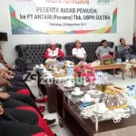 Peserta Kirab Pemuda Indonesia Kunjungi PT Antam UBPN Sultra Peserta Kirab Pemuda Indonesia Kunjungi PT Antam UBPN Sultra