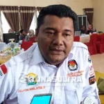 Anggaran Pilkada Cair, Kebutuhan APD Petugas Pemilu Wajib Dipenuhi Komisioner KPU Sultra La Ode Abdul Natsir Muthalib