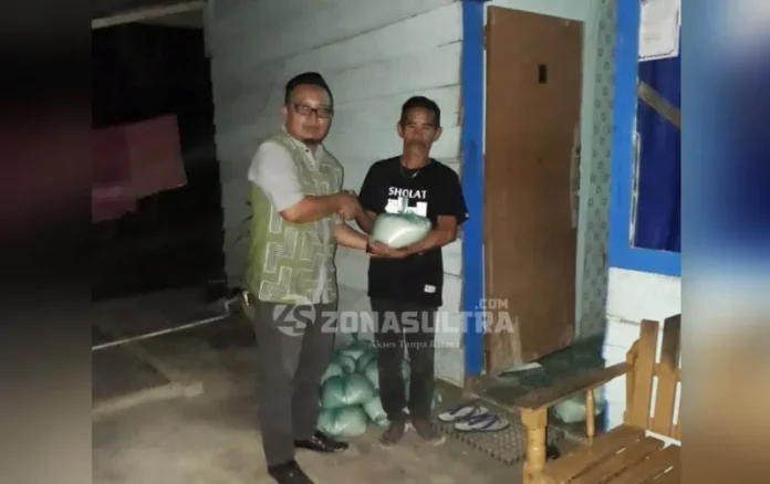 Peringati HUT Nasdem, GPNd Sultra Berikan Santunan ke Warga Miskin