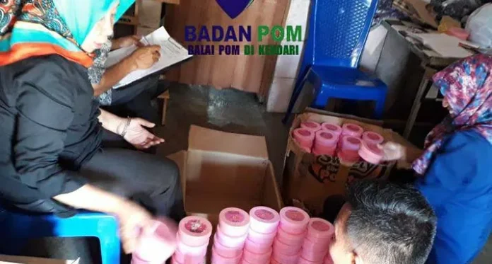 bpom_kosmetik_ilegal BPOM Kendari Amankan Ratusan Kosmetik Tak Berizin
