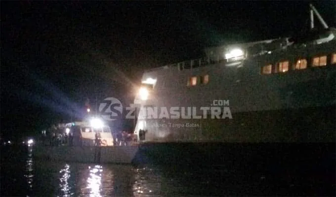 KMP Jetliner Tabrak Kantor KPLP Kendari