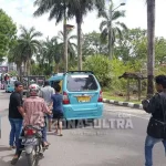 Aksi Tolak Grab Nyaris Ricuh, Supir Angkot Paksa Penumpang Turun Aksi Tolak Grab Nyaris Ricuh, Supir Angkot Paksa Penumpang Turun, grab kendari