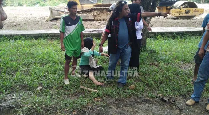 kecelakaan_gor_kolut Pengendara Diminta Waspada Saat Melintasi Kawasan Penimbunan GOR Kolut