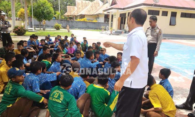 Puluhan Pelajar di Konsel Kedapatan Mengisap Rokok dari Fitting Lampu