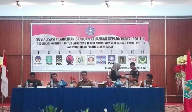 Soal Bantuan Keuangan, Kesbangpol Kendari Kumpulkan 11 Parpol