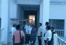 Pembangunan Pasar Laino Mencapai 97 Persen Pembangunan Pasar Laino Mencapai 97 Persen