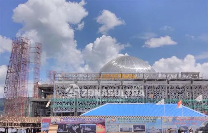 Rampung Akhir Tahun, Anggaran Masjid Al Alam Kembali Ditambah Rp8 Miliar