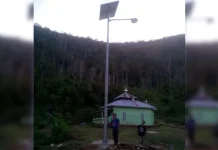 Beri Kenyamanan Masyarakat, PT KMS 27 Dirikan PJU Tenaga Surya Beri Kenyamanan Masyarakat, PT KMS 27 Dirikan PJU Tenaga Surya