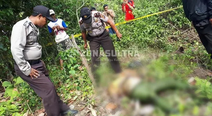 Warga Lembo Konut Ditemukan Tewas Membusuk di Gunung