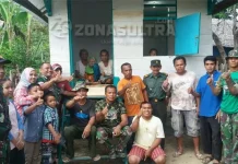 Dandim 1416 Muna Rehab Rumah Wa Dae, Wanita yang Hidup Sebatangkara Dandim 1416 Muna Rehab Rumah Wa Dae, Wanita yang Hidup Sebatangkara