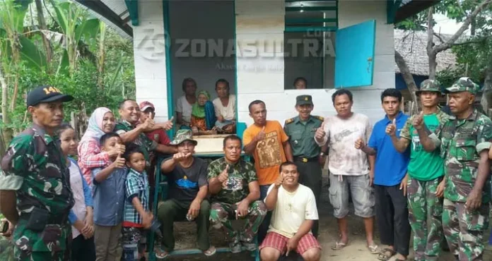 Dandim 1416 Muna Rehab Rumah Wa Dae, Wanita yang Hidup Sebatangkara