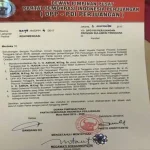 Surat Megawati untuk Asrun-Hugua Surat Megawati untuk Asrun-Hugua