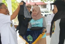 Sekda Konawe Lepas Kontingen Pramuka Putri Nasional III Sekda Konawe Lepas Kontingen Pramuka Putri Nasional III