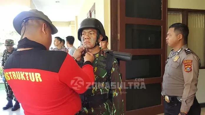 Siaga Pilkada, Pejabat Utama dan Seluruh Kapolres di Sultra Ikuti Latihan Kemampuan Khusus
