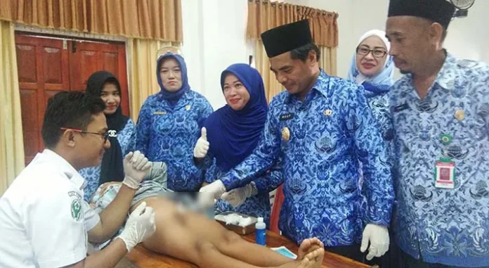 Peringati HUT ke 46, Korpri Konut Gandeng Dinkes dan RSUD Gelar Sunatan Massal