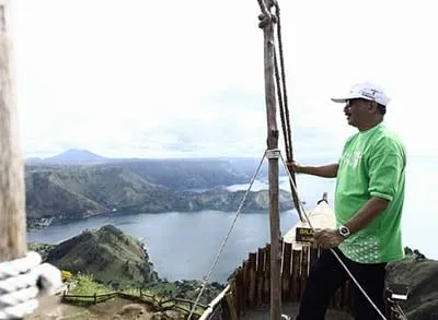 Keindahan Taman Simalem Resort Bius Menpar Arief Yahya
