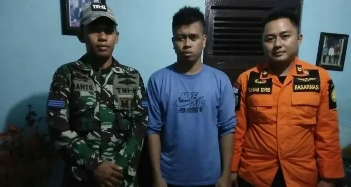 terseret_arus Terseret Arus Saat Memanah Ikan, Nelayan Asal Wakatobi Ditemukan Selamat