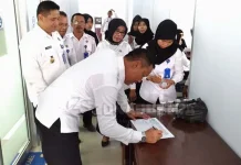 78 Pegawai di BNP Jalani Tes Urin 78 Pegawai di BNP Jalani Tes Urin
