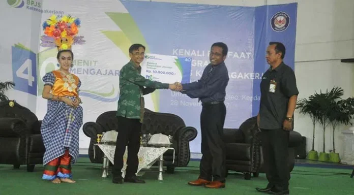 BPJS Ketenagakerjaan Ajak Mahasiswa UHO Kenali Jaminan Sosial Sejak Dini