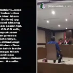 Ayahnya Sidang Perdana, Begini Harapan Giona Nur Alam Ayahnya Sidang Perdana, Begini Harapan Giona Nur Alam