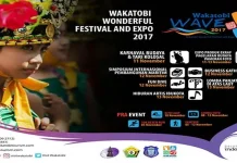 Wakatobi Wave 2017, Suguhkan Paduan Wisata Bahari dan Budaya Wakatobi Wonderful Festival and Expo (Wave) 2017