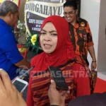 Hadiri HUT Brimob Ke 72 Tanpa Andre, Ini Kata WON Wa Ode Nurhayati