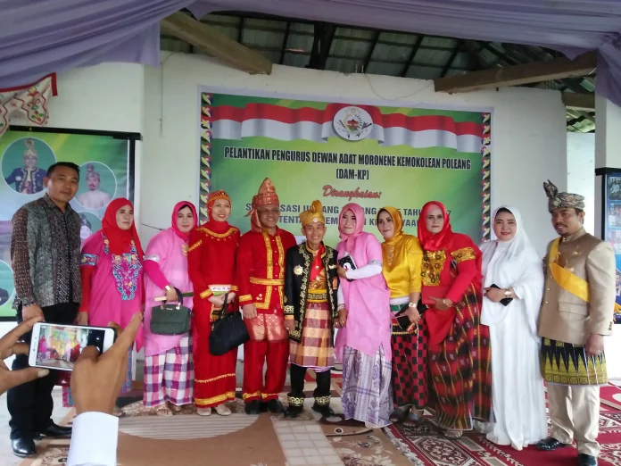 Apua Mokole Nippon Muhammad Ali Resmi Jadi Raja Poleang