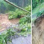 Hujan Deras, Jalan Desa Wisata Tangkeno Terputus Hujan Deras, Jalan Desa Wisata Tangkeno Terputus