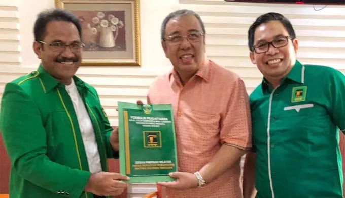 PPP_asrun_hugua Bangun Komitmen Kebersamaan, PPP Resmi Beri SK Rekomendasi Asrun-Hugua