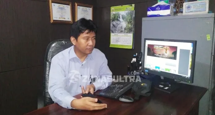 asri petugas PPS Desa Mikuasi, Kecamatan Pakokue, Asri