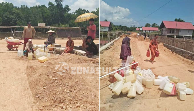 Setelah Diberitakan Krisis Air Bersih, Desa Pasir Putih Konut Terima Bantuan Pamsimas