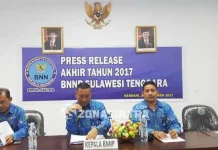 Tahun 2017 Kasus Narkoba di Sultra Meningkat Tahun 2017 Kasus Narkoba di Sultra Meningkat