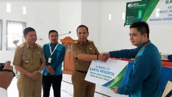 1.189 Tenaga Honorer di Koltim Sudah Menjadi Peserta BPJS Ketenagakerjaan