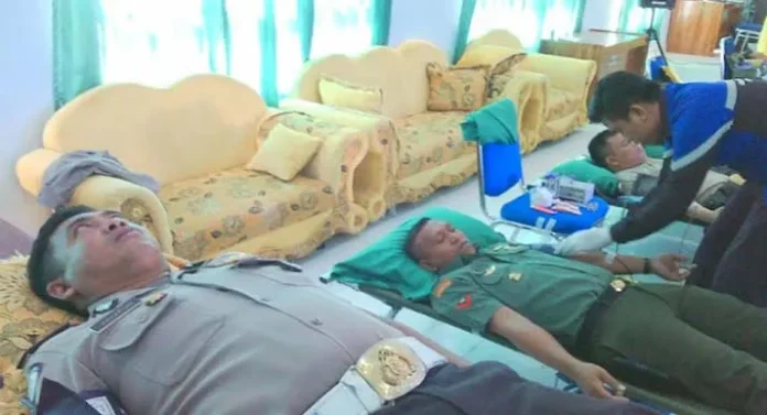 Gelar Donor Darah, PMI Butur Berhasil Kumpulkan 76 Kantong Darah