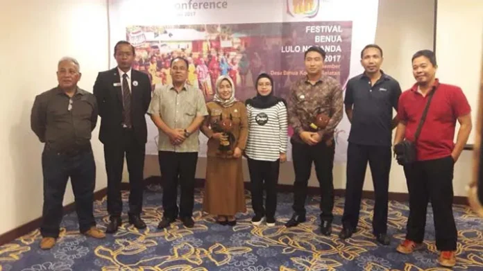 Berbagai Suku di Kecamatan Benua Konsel Kolaborasi Tampilkan Festival Lulo Ngganda