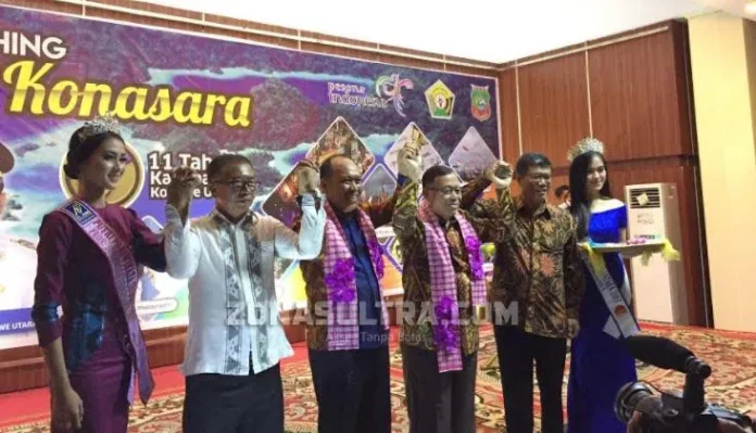 Resmikan Festival Konasara, Saleh Lasata Pamit pada Jajaran Pemkab Konut