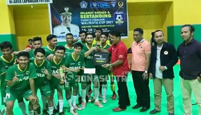 Rania Juara Futsal Wali Kota Cup