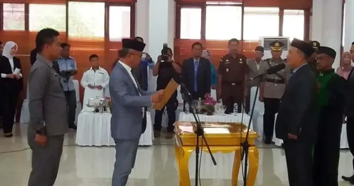 PAW Sukiman Tosugi Resmi Dilantik