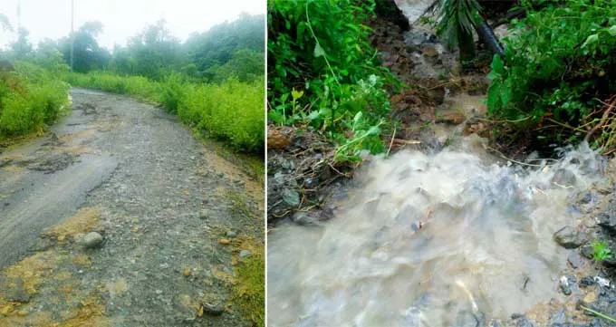 jalan_rusak Hujan Beberapa Jam, Jalan Menuju Desa Wisata di Kabaena Rusak Parah