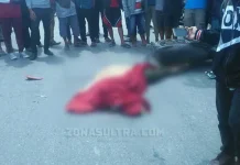 Salip Truk Kontainer, Warga Mandonga Tewas Terlindas Salip Truk Kontainer, Warga Mandonga Tewas Terlindas