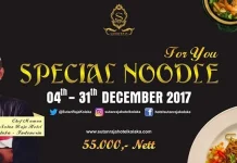 Nikmati Sajian Special Noodle, Menu Terbaru Hotel Sutan Raja Kolaka Sutan Raja Kolaka