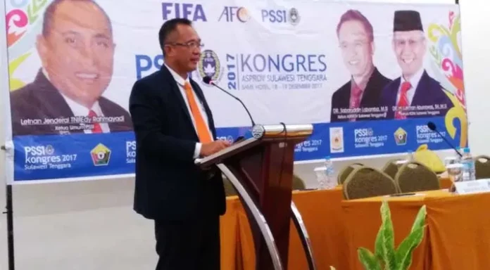 Kali Ketiga, Sabaruddin Labamba Kembali Terpilih Ketua Asprov PSSI