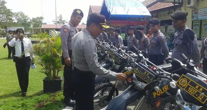 pengamanan_tahun_konawe Amankan Tahun Baru, 210 Personel Polres Konawe Disiagakan