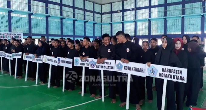 pesilat_sultra 141 Pesilat Junior Ramaikan Kejurda Sultra