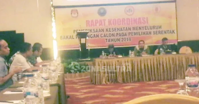 Awal Januari 2018, Balon Kada Jalani Tes Kesehatan dan Narkoba