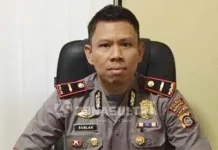 400 Personel Polisi Siap Amankan HUT Konut Kapolres Konawe melalui Kapolsek Lasolo, Inspektur Dua (IPDA) Ramlan